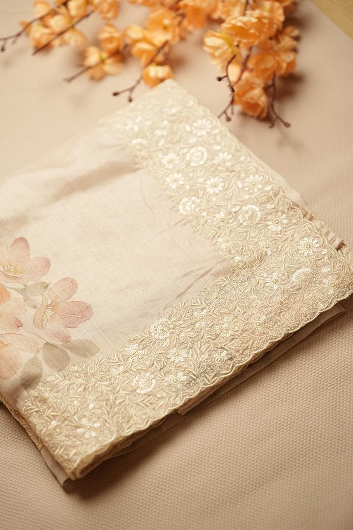 Nylon Organza Saree TSAO4885