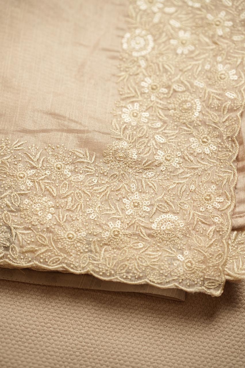 Nylon Organza Saree TSAO4885