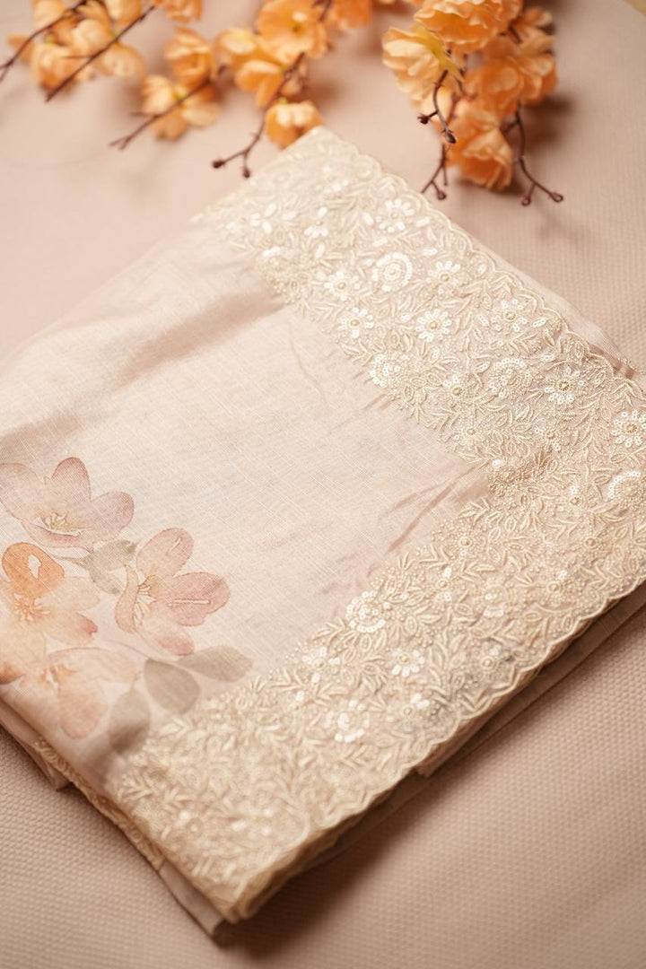 Nylon Organza Saree TSAO4885