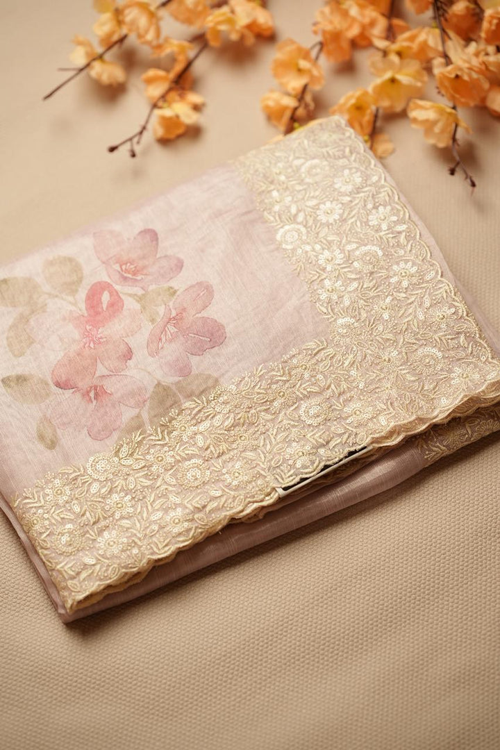 Nylon Organza Saree TSAO4885
