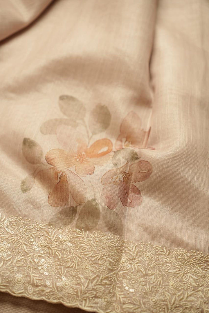 Nylon Organza Saree TSAO4885