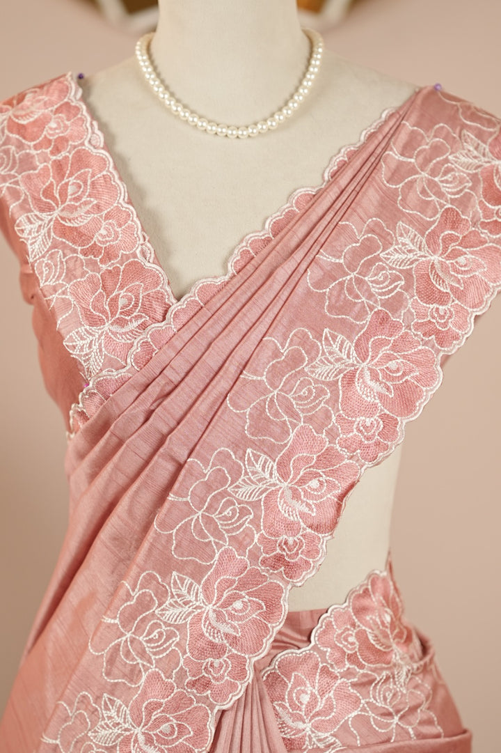 Semi Tussar Saree TSA4891