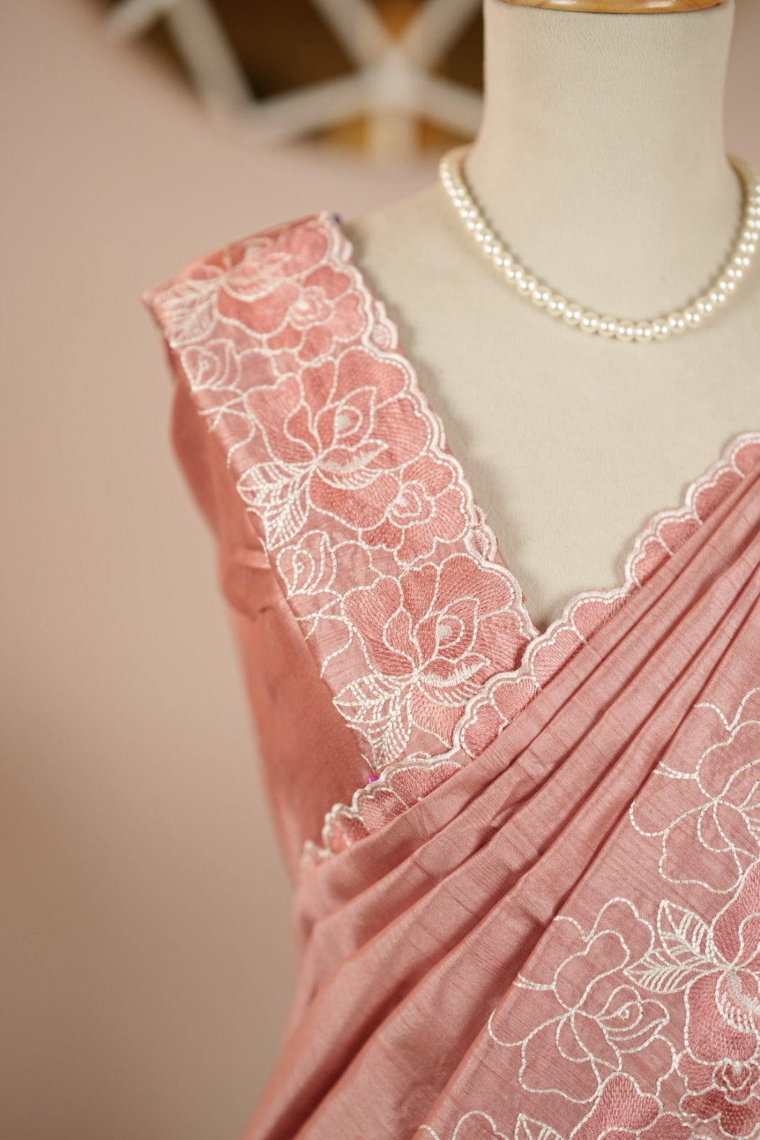 Semi Tussar Saree TSA4891