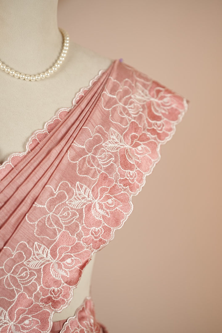 Semi Tussar Saree TSA4891