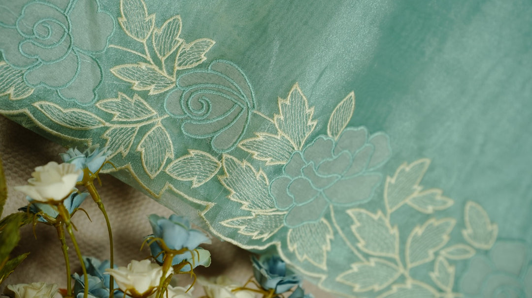 Organza Saree TSA4930
