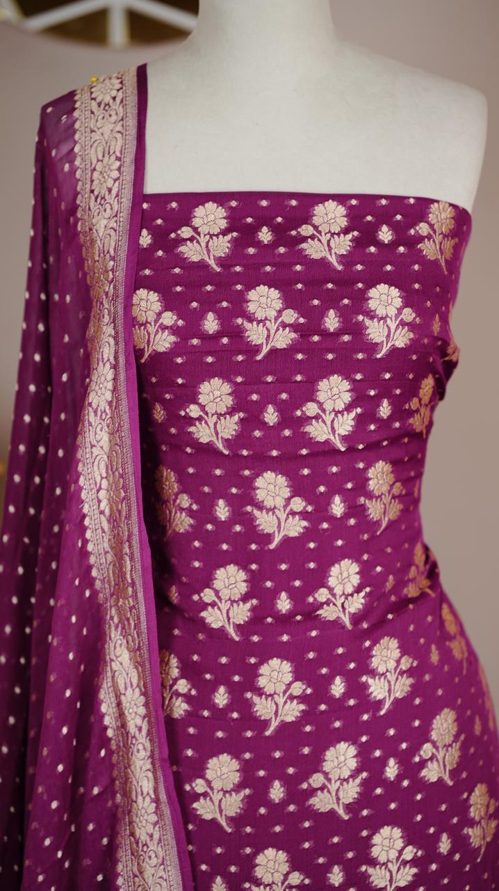Banarasi Georgette Salwar TSS4926