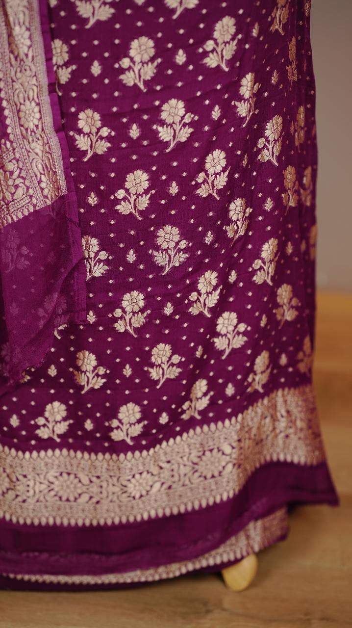 Banarasi Georgette Salwar TSS4926