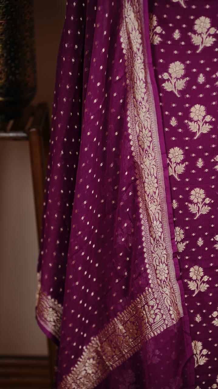 Banarasi Georgette Salwar TSS4926