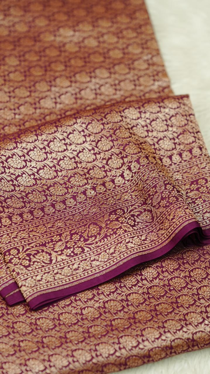 Georgette Banarasi Saree TSA4937