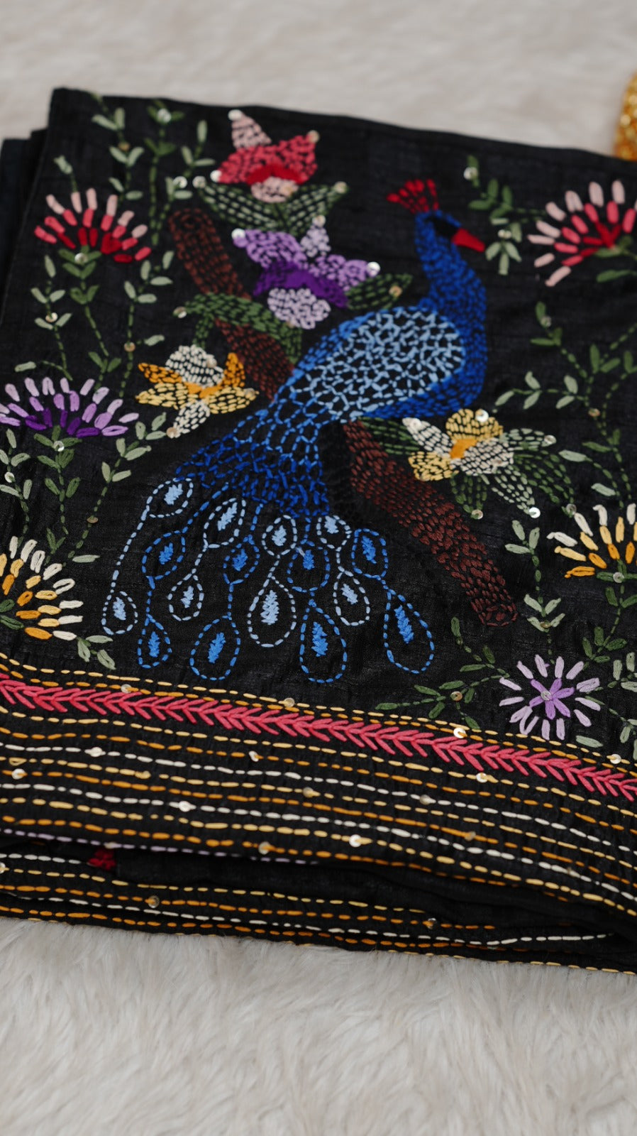 Semi Tussar Saree TSA4948