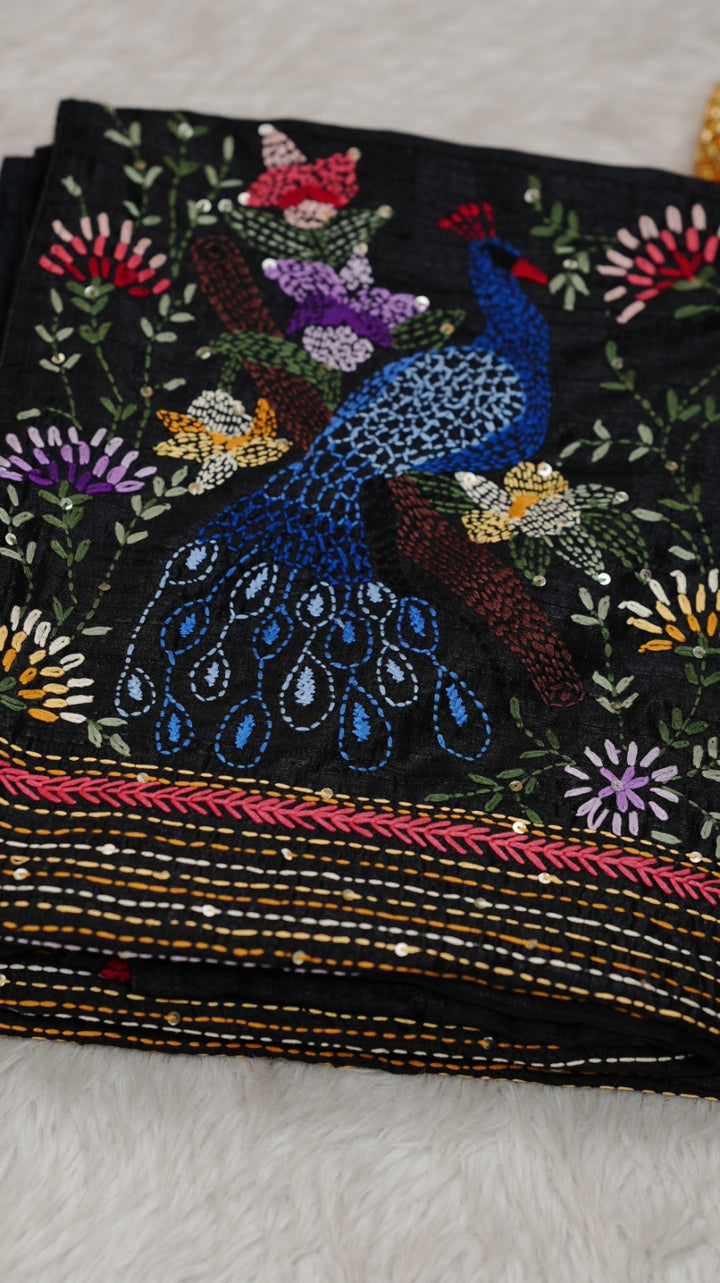 Semi Tussar Saree TSA4948