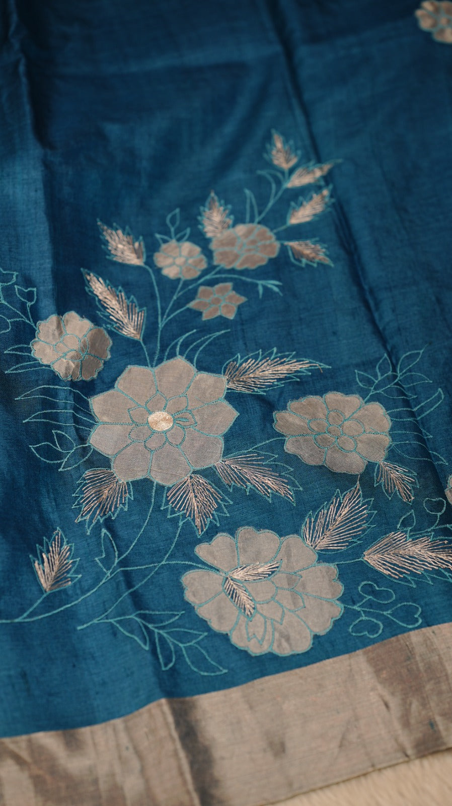 Handloom Tussar Saree TSA4947
