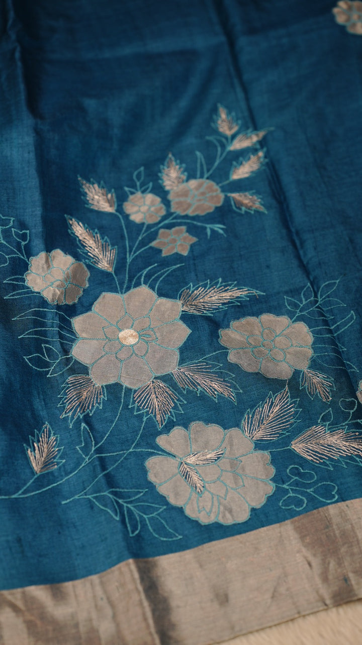 Handloom Tussar Saree TSA4947