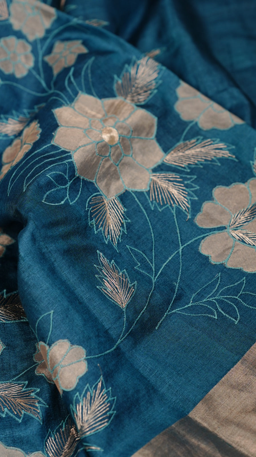 Handloom Tussar Saree TSA4947