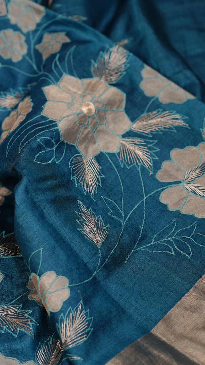 Handloom Tussar Saree TSA4947