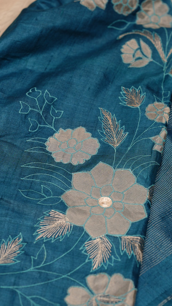 Handloom Tussar Saree TSA4947