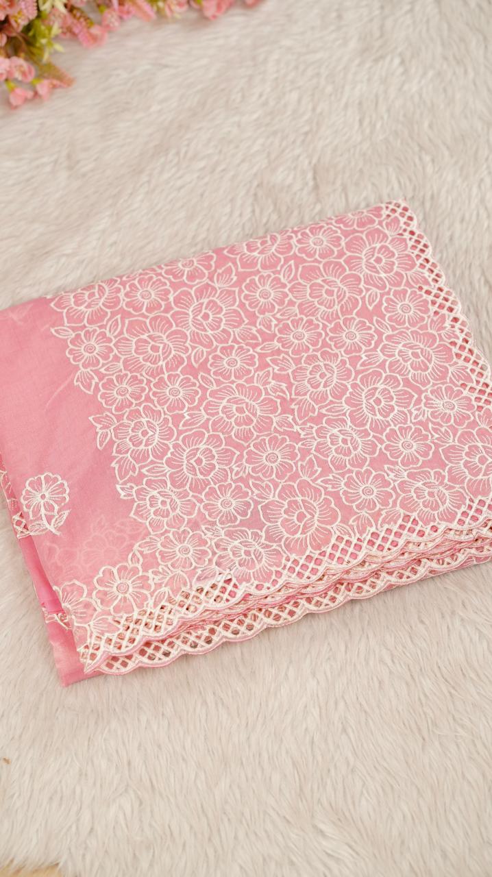 Nylon Organza Saree TSA4949