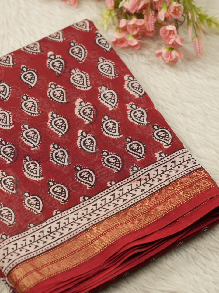Chanderi Saree TSA4968