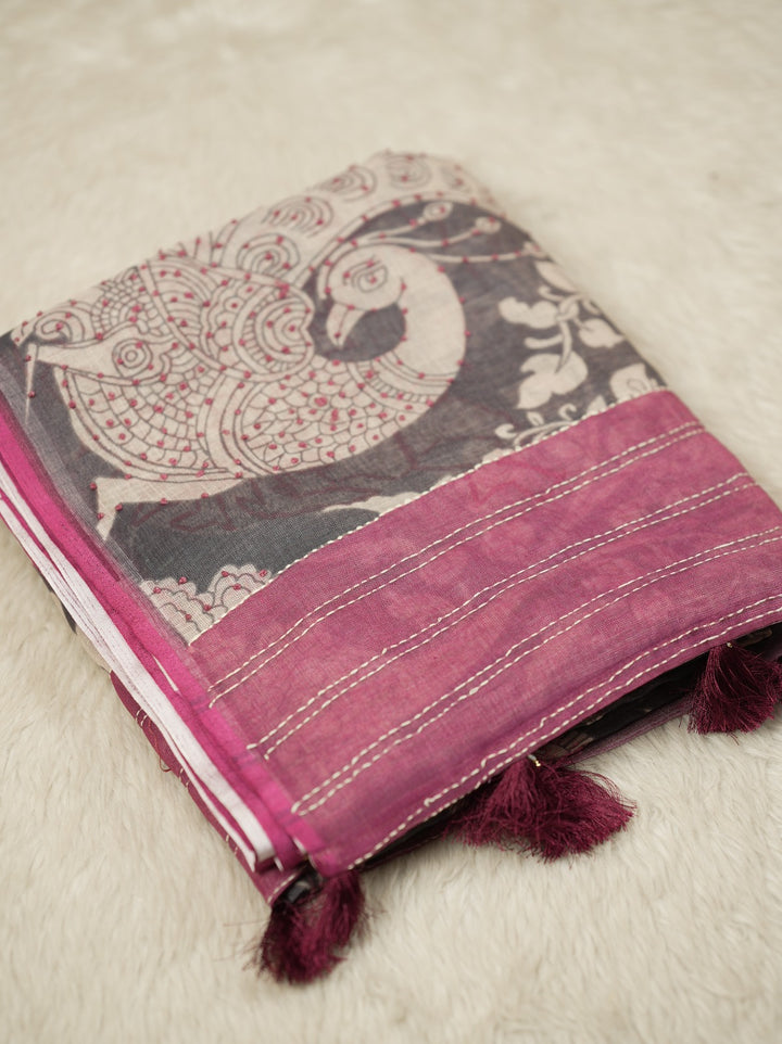 Art Linen Saree TSA4978