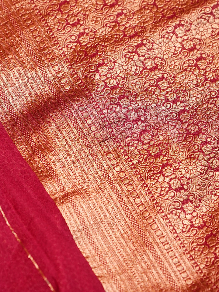 Georgette Banarasi Saree TSA4979
