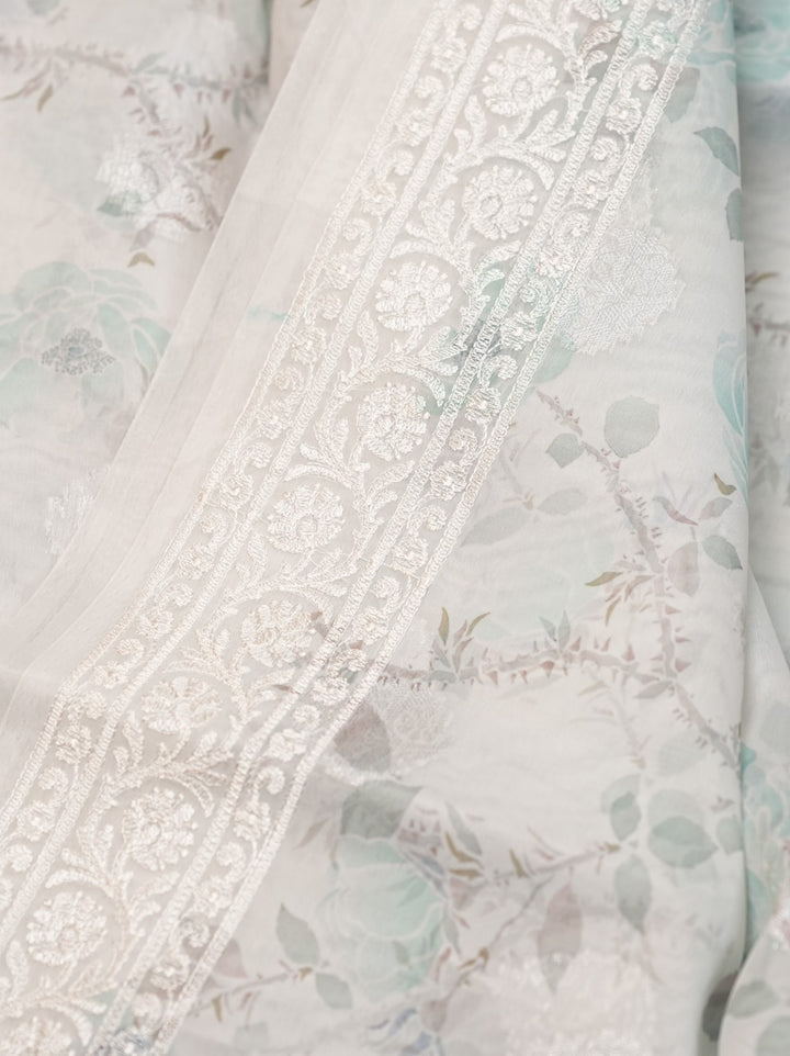 Organza Saree TSA0497