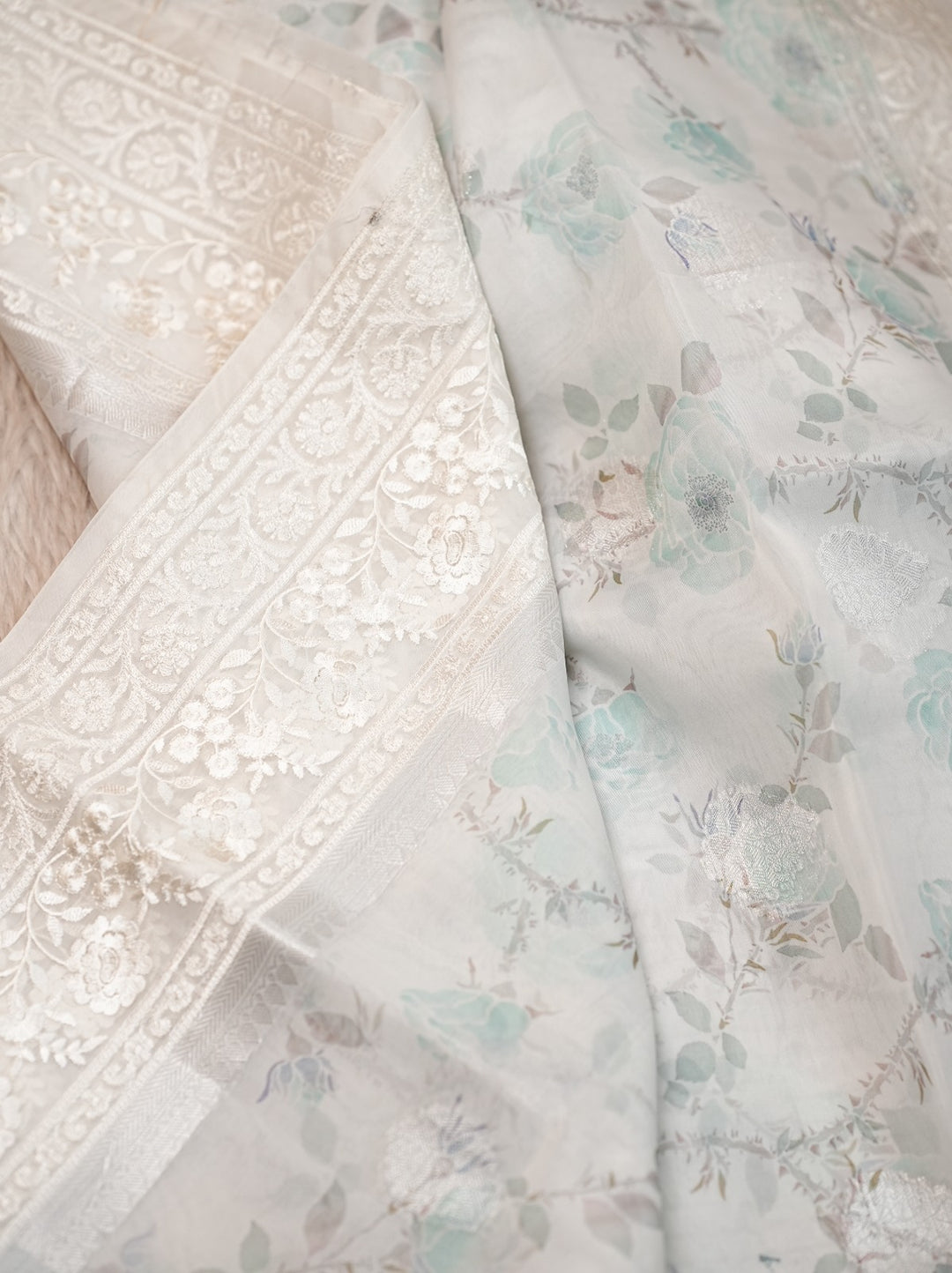 Organza Saree TSA0497