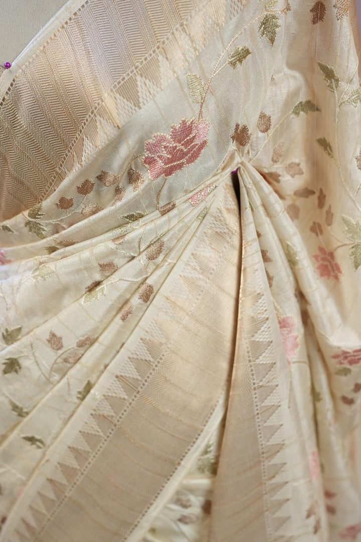 Semi Tussar Saree TSA0510