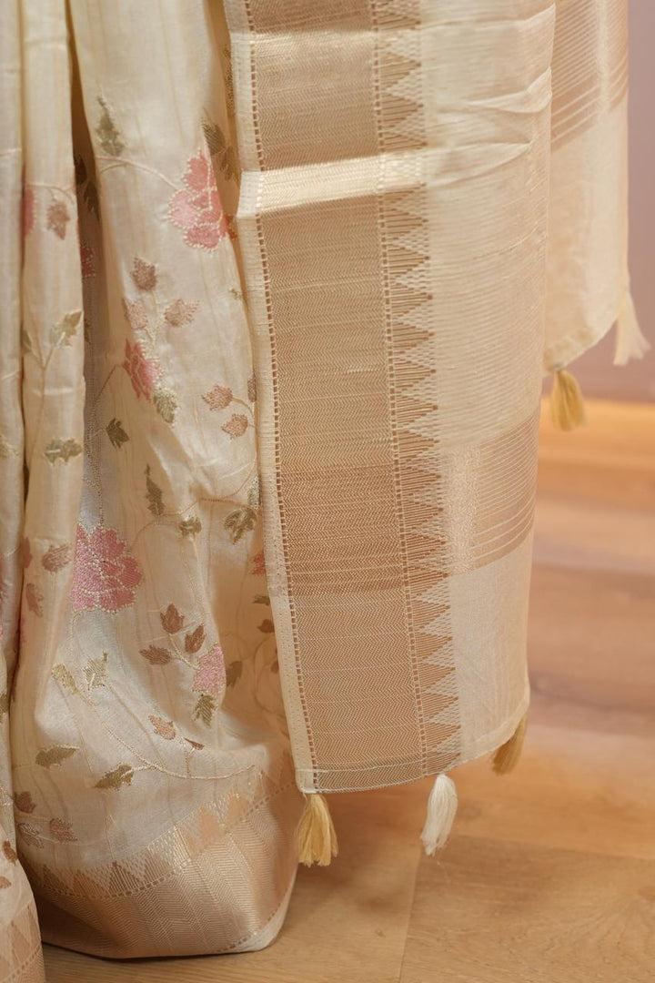 Semi Tussar Saree TSA0510