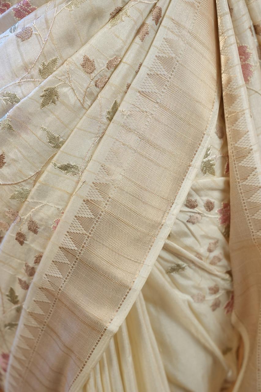 Semi Tussar Saree TSA0510