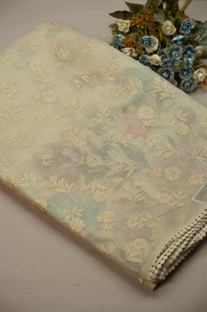 Tissue Net Kota Saree TSA0542