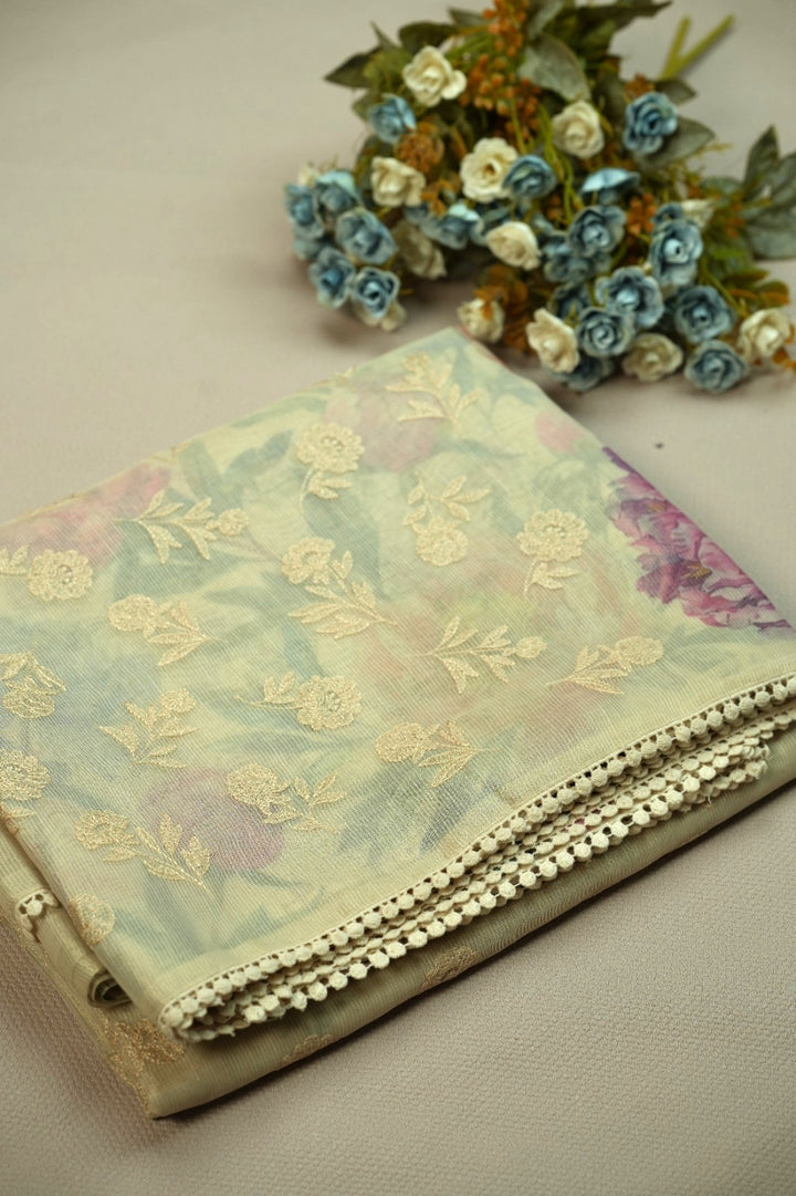 Tissue Net Kota Saree TSA0541