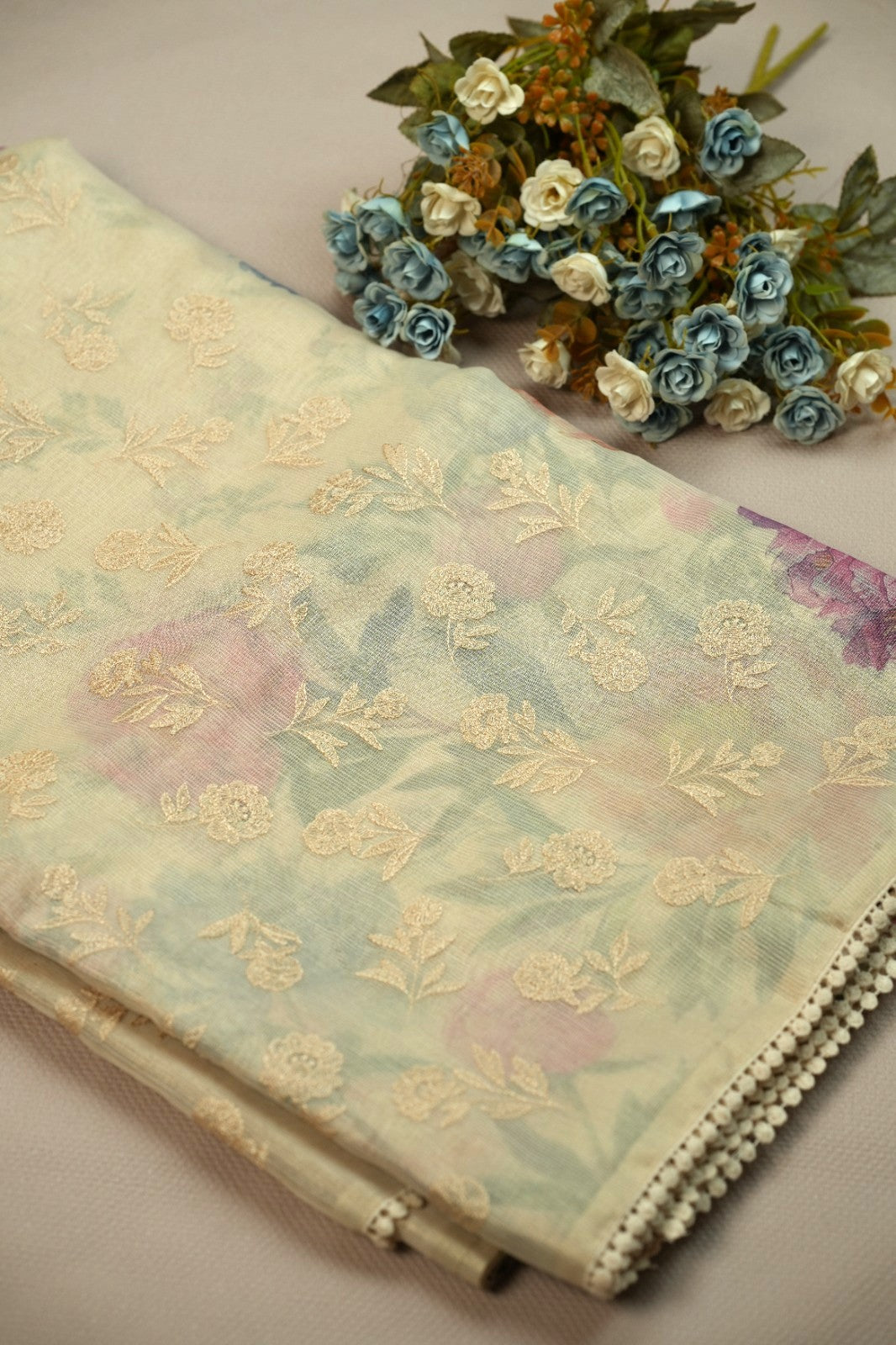Tissue Net Kota Saree TSA0541