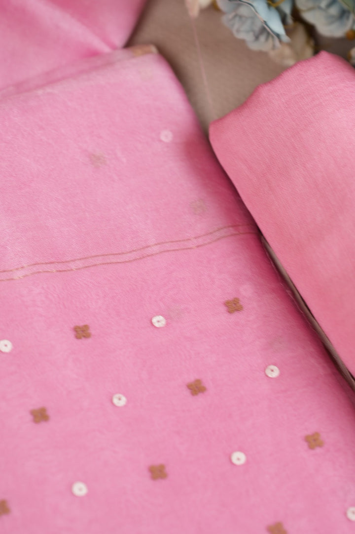 Tussar Salwar TSS5009 Light Pink