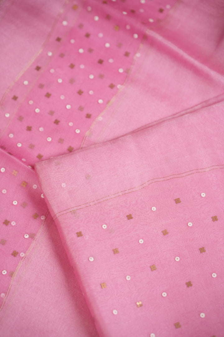 Tussar Salwar TSS5009 Light Pink