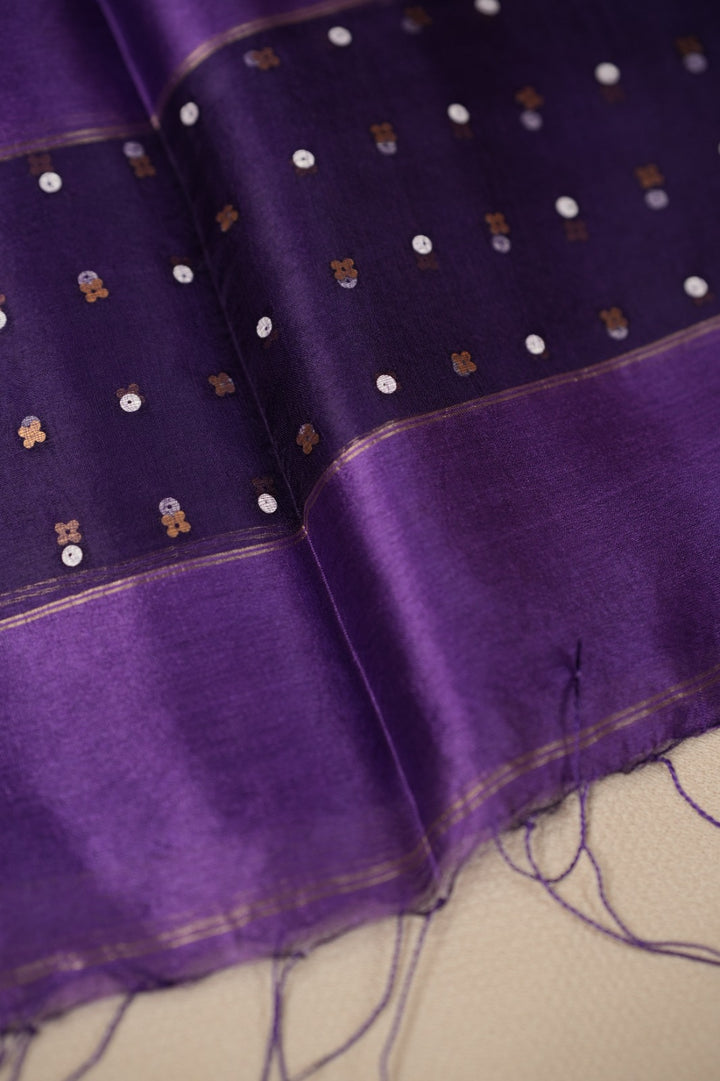 Tussar  Salwar TSS5009 Purple