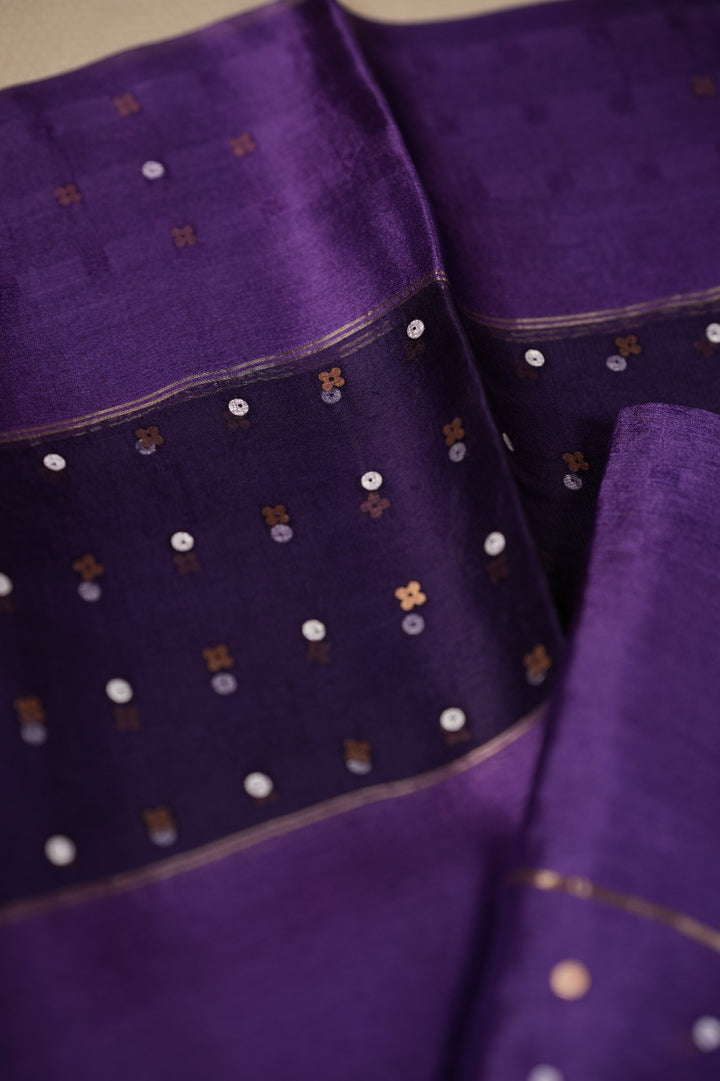 Tussar  Salwar TSS5009 Purple