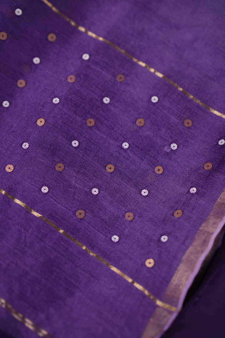 Tussar  Salwar TSS5009 Purple