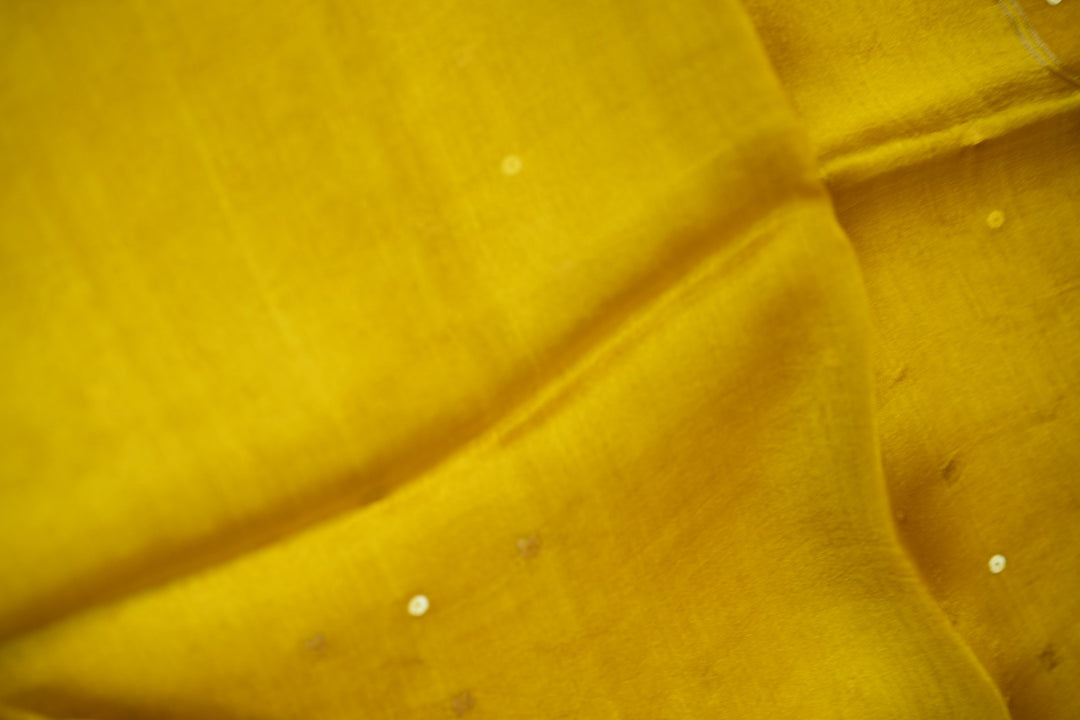 Tussar Salwar TSS5009 Yellow