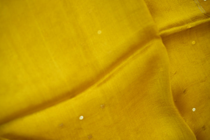 Tussar Salwar TSS5009 Yellow