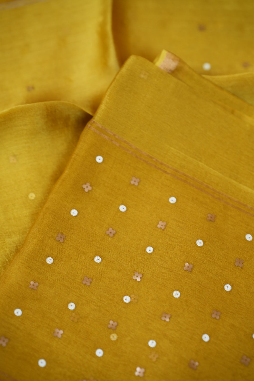 Tussar Salwar TSS5009 Yellow