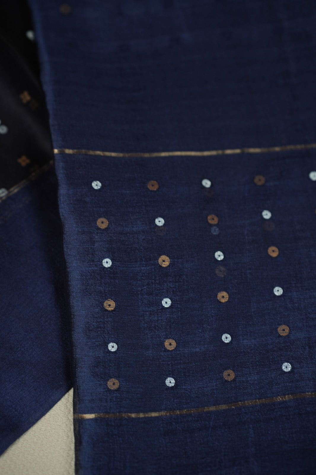 Tussar Salwar TSS5009 Navy Blue