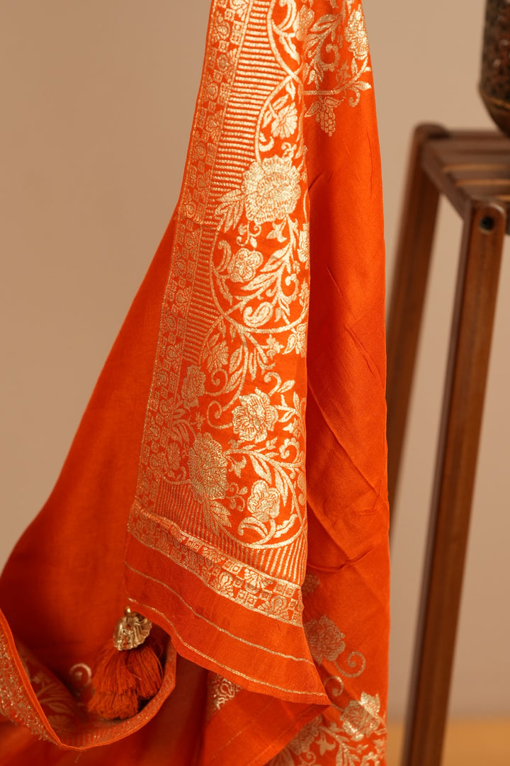 Semi Silk Dupatta TDA0559