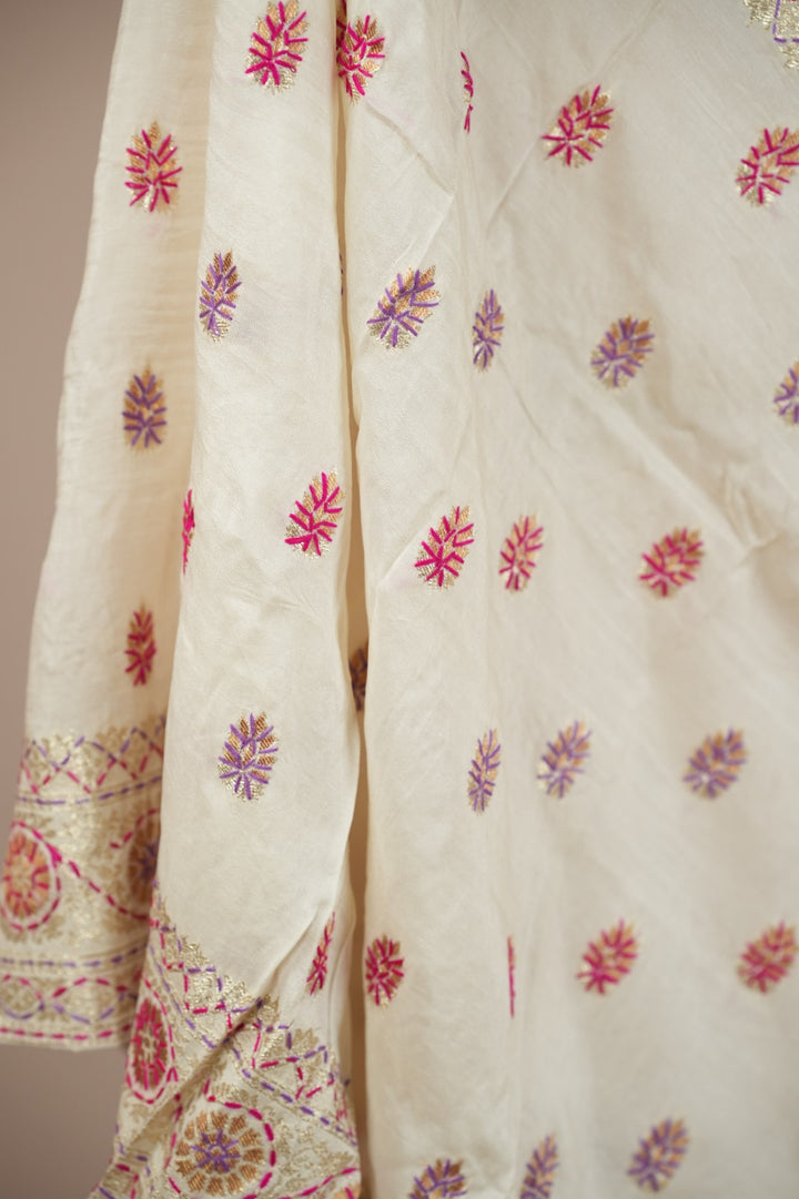 Semi Silk Dupatta TDA0557