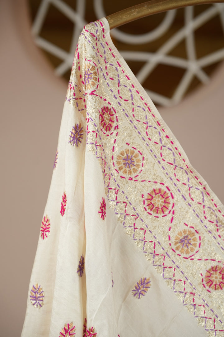 Semi Silk Dupatta TDA0557