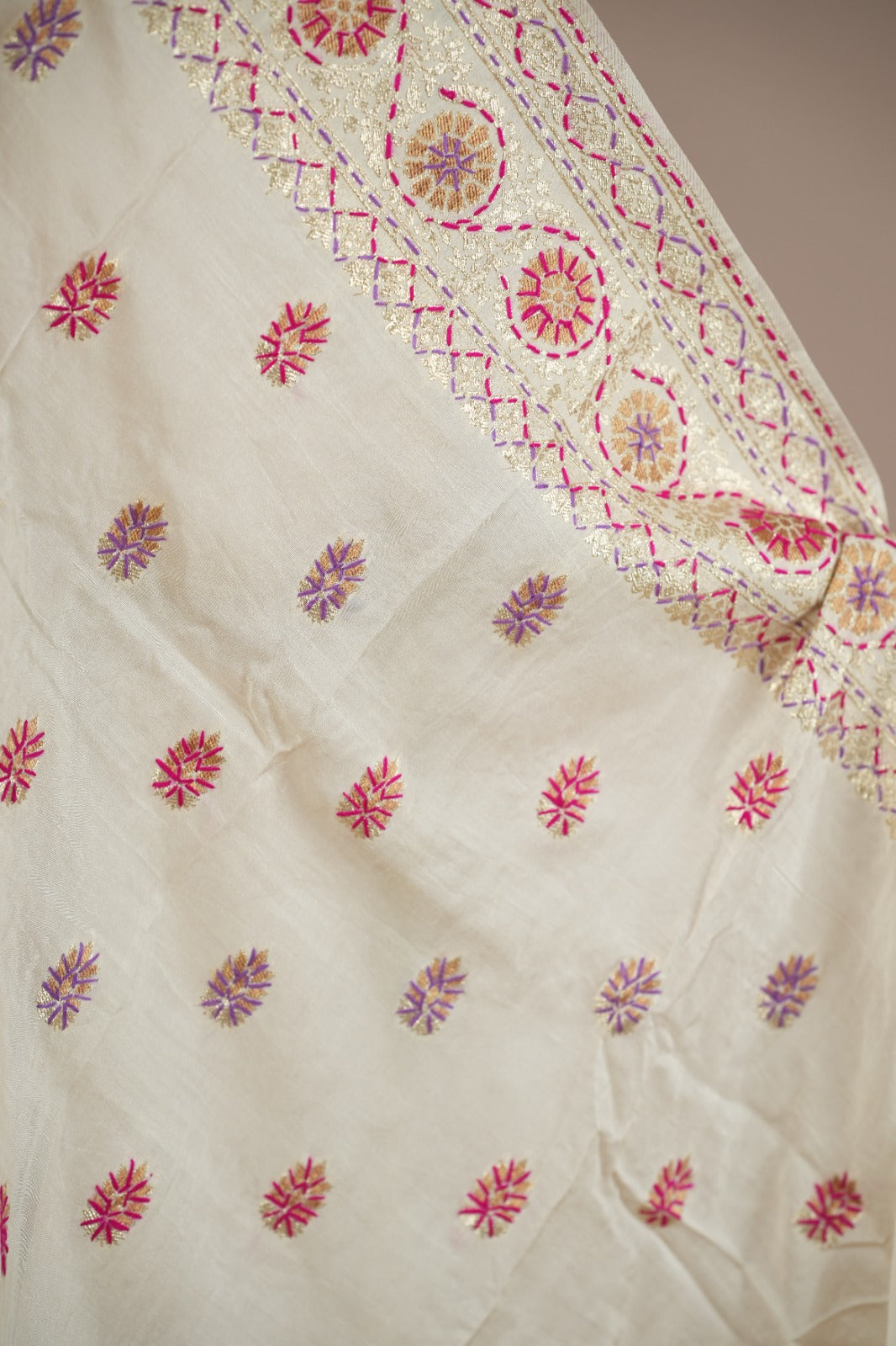 Semi Silk Dupatta TDA0557