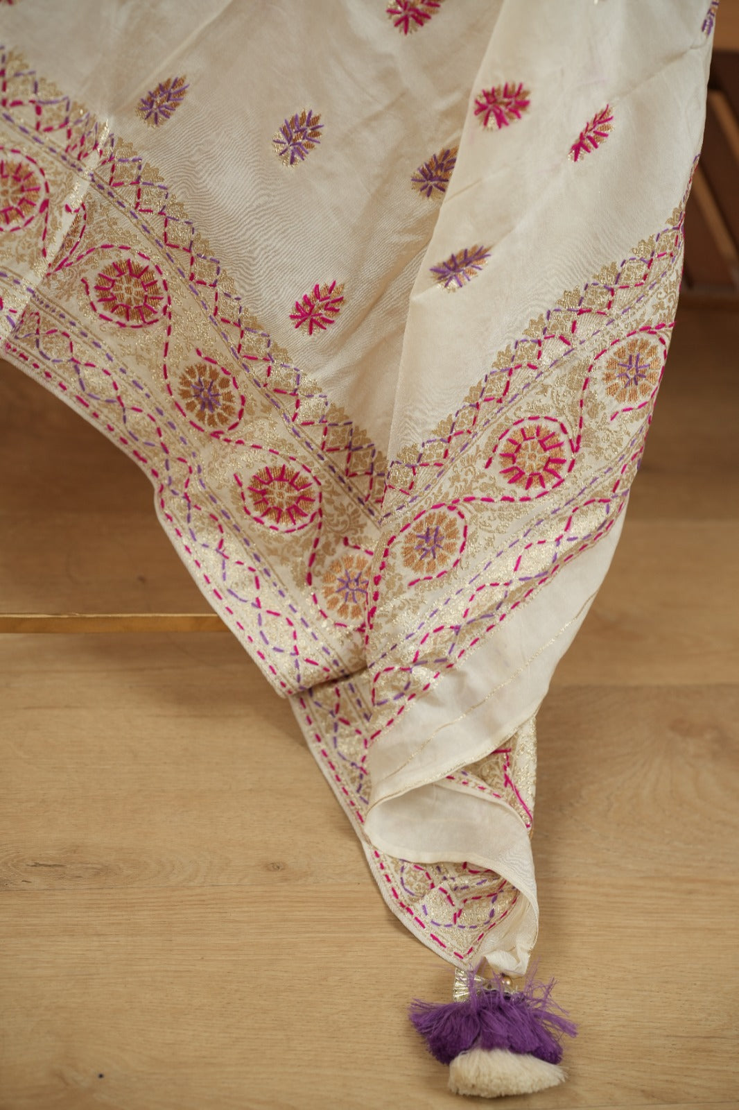 Semi Silk Dupatta TDA0557