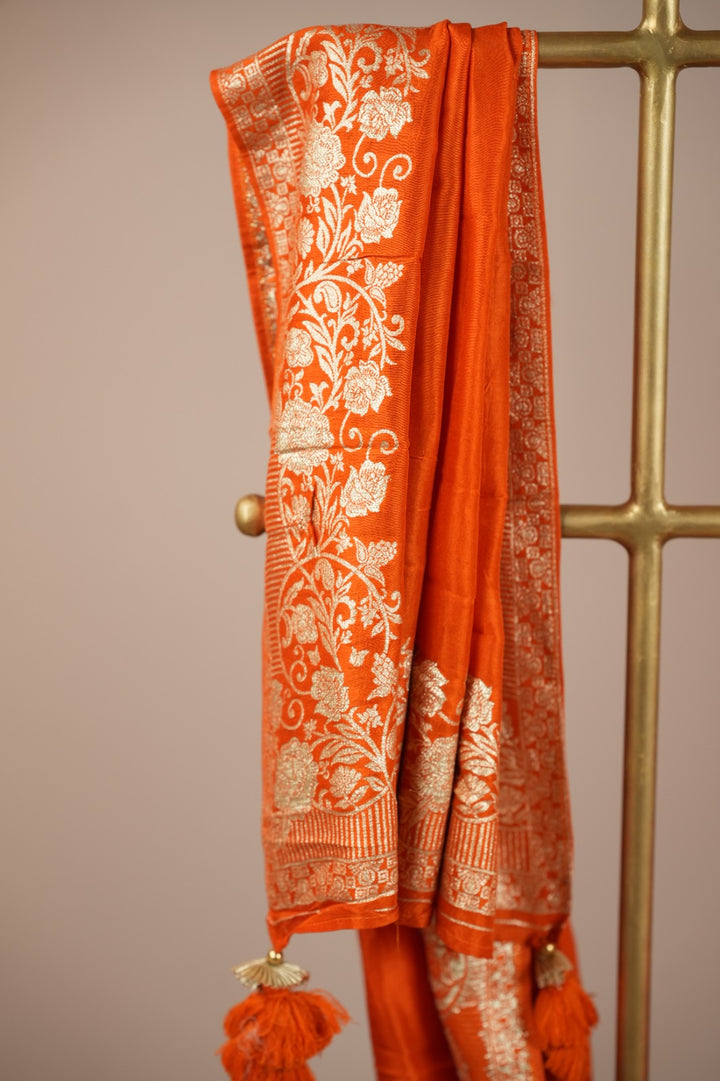 Semi Silk Dupatta TDA0559