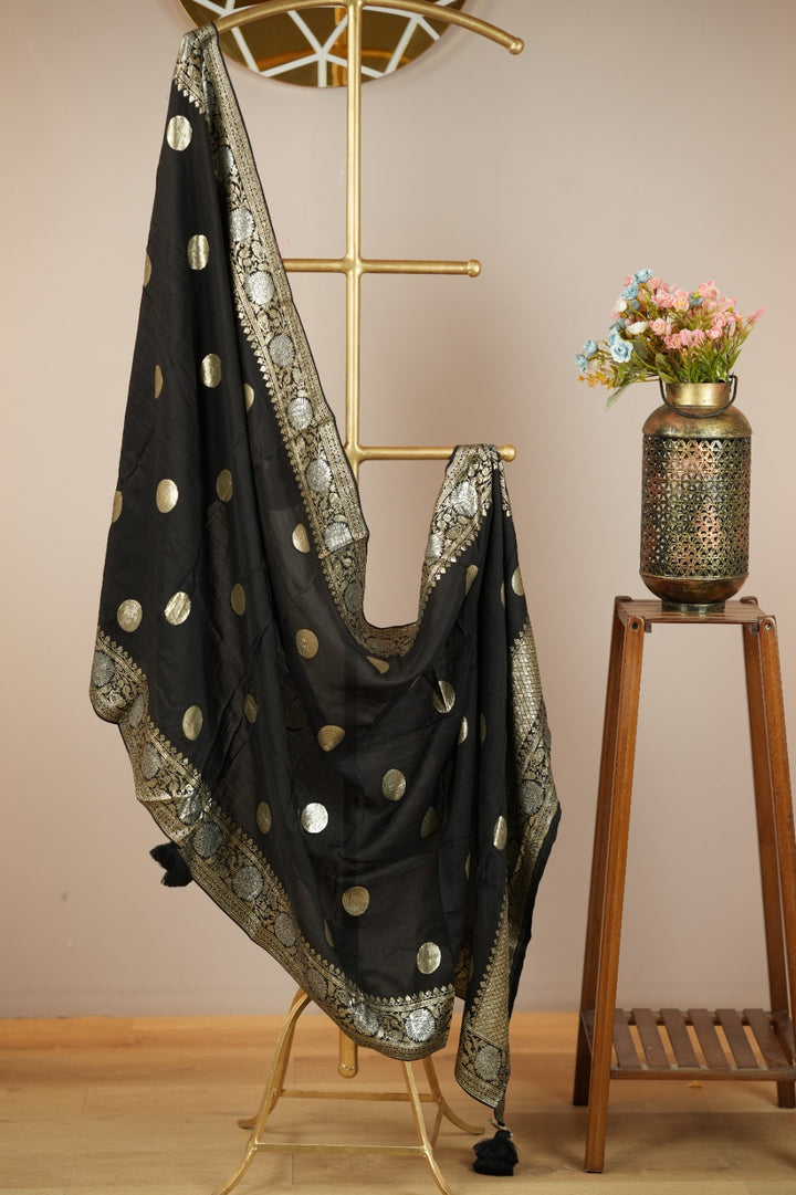 Semi Silk Dupatta TDA0556