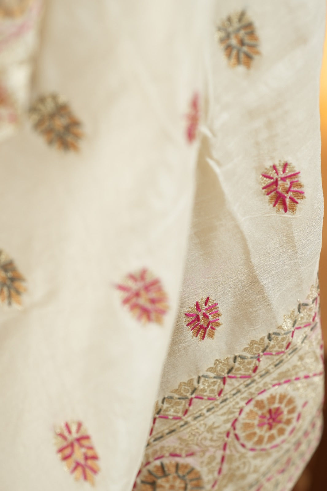 Semi Silk Dupatta TDA0558