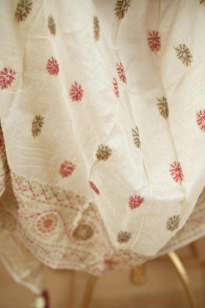 Semi Silk Dupatta TDA0558